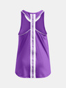 Under Armour Dívčí tílko Under Armour Tech Knockout Tank-PPL