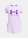 Under Armour Dívčí tričko Under Armour UA G SPORTSTYLE LOGO SS-PPL