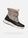 Geox Béžová dívčí zimní obuv Geox Flexyper  B Ab