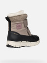 Geox Béžová dívčí zimní obuv Geox Flexyper  B Ab