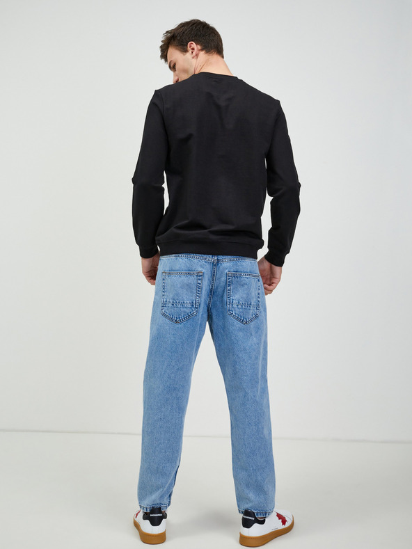 Guess Černá pánská mikina Guess Audley