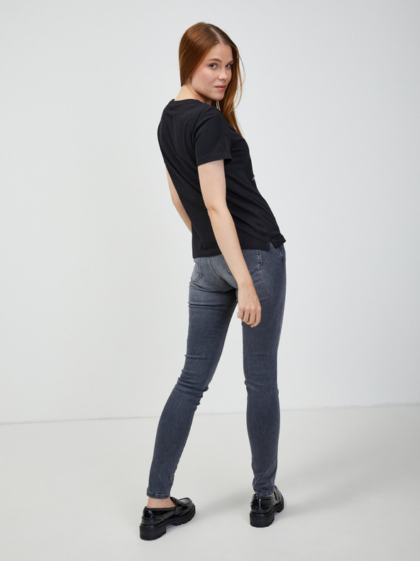 Guess Černé dámské tričko Guess