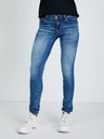 Guess Modré dámské slim fit džíny Guess Curve X