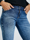 Guess Modré dámské slim fit džíny Guess Curve X