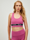 Guess Růžová sportovní podprsenka Guess Aline
