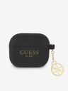 Guess Guess 4G Charm Silikonové Pouzdro pro AirPods 3 Black
