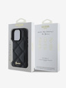 Guess Guess PU Leather Quilted Zadní Kryt pro iPhone 16 Pro Black