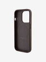Guess Guess PU 4G Stripe MagSafe Zadní Kryt pro iPhone 15 Pro Brown