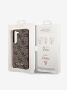 Guess Guess 4G Charm Zadní Kryt pro Samsung Galaxy S23 Brown