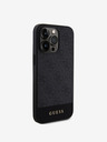 Guess Guess PU 4G Stripe MagSafe Zadní Kryt pro iPhone 15 Pro Black