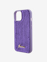 Guess Guess Sequin Script Logo Zadní Kryt pro iPhone 15 Plus Purple