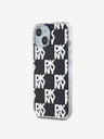 DKNY PC/TPU Checkered Pattern Zadní Kryt pro iPhone 15 Black DKNY