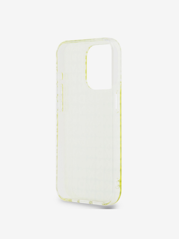 DKNY PC/TPU Repeat Pattern Zadní Kryt pro iPhone 15 Pro Max Yellow DKNY