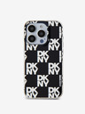 DKNY PC/TPU Checkered Pattern Zadní Kryt pro iPhone 14 Pro Black DKNY