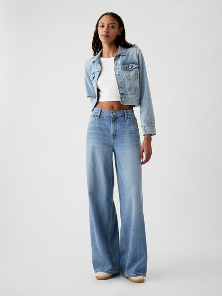 GAP Džíny Mid Rise UltraSoft Baggy GAP