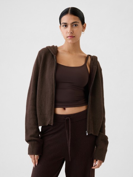 GAP Svetr na zip CashSoft