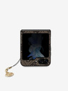 Guess Guess 4G Charm Zadní Kryt pro Samsung Galaxy Z Flip 5 Brown