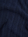 Marks & Spencer Tmavě modré dámské pletené šaty Marks & Spencer
