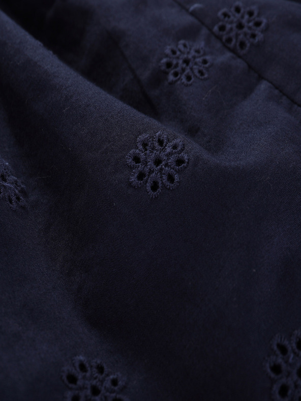 NAX Tmavě modré holčičí šaty NAX Dirvo