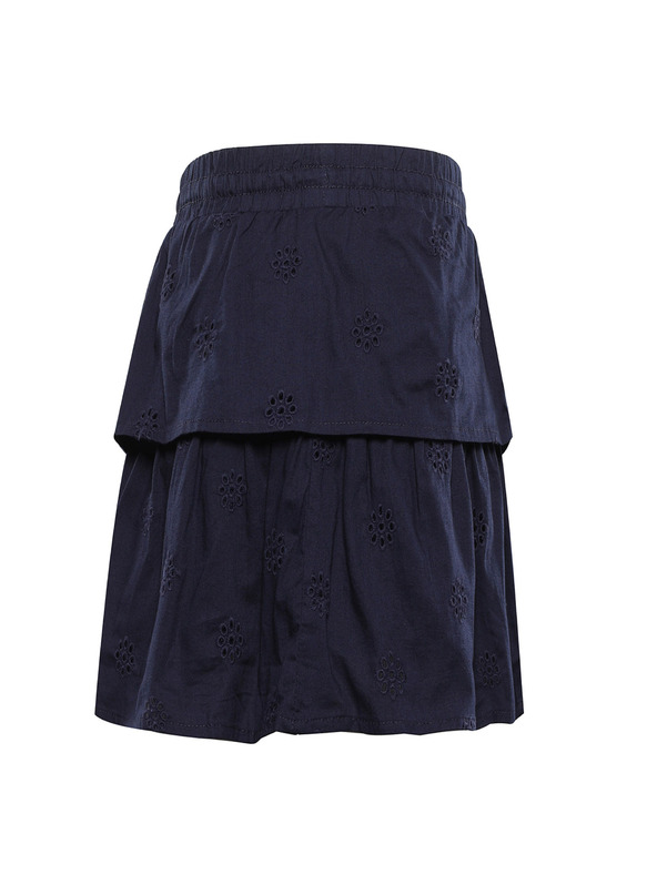 NAX Tmavě modrá holčičí sukně NAX Fredo