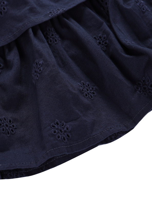 NAX Tmavě modrá holčičí sukně NAX Fredo