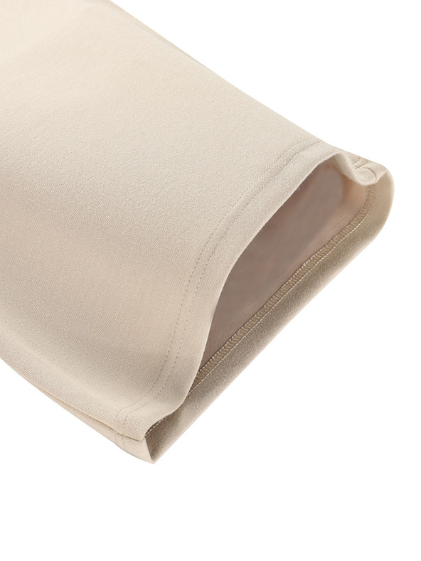 NAX Světle hnědé dámské kalhoty NAX Lacera