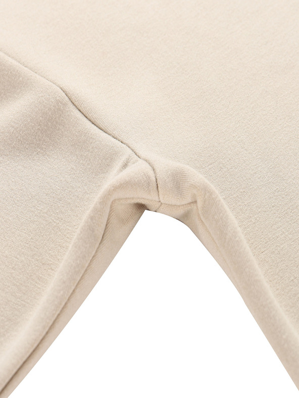 NAX Světle hnědá dámská mikina NAX Seta