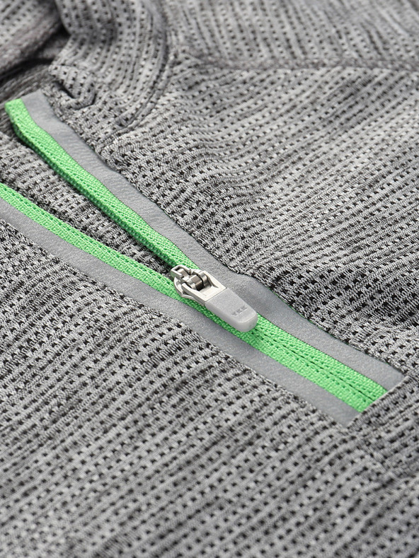 ALPINE PRO Dětské rychleschnoucí cyklo triko ALPINE PRO LATTERO šedá