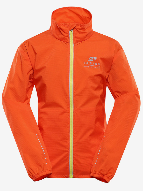 ALPINE PRO Dětská ultralehká bunda s úpravou dwr ALPINE PRO SPINO oranžová