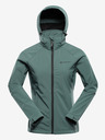 ALPINE PRO Dámská softshellová bunda s membránou ALPINE PRO HOORA zelená
