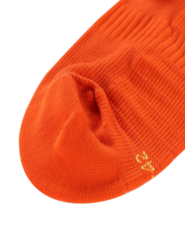 ALPINE PRO Ponožky s antibakteriální úpravou ALPINE PRO REDOVICO 2 oranžová