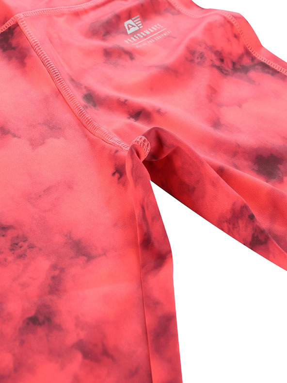 ALPINE PRO Dámské sportovní legíny ALPINE PRO MARDA růžová