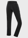 ALPINE PRO Černé dámské softshellové kalhoty s DWR úpravou Alpine Pro Akana