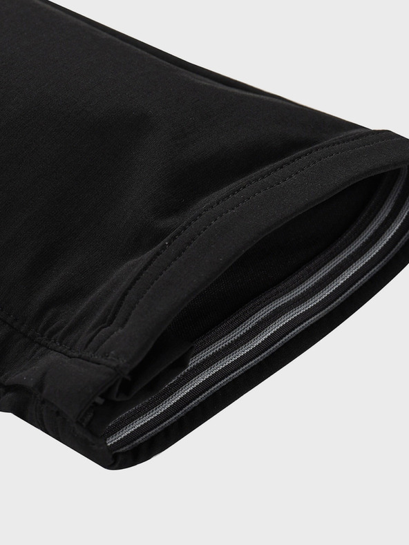 ALPINE PRO Černé dámské softshellové kalhoty s DWR úpravou Alpine Pro Akana