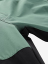 ALPINE PRO Zelené pánské softshellové kalhoty Alpine Pro Akan