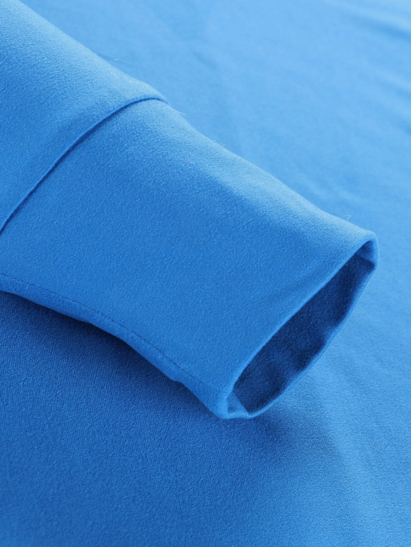 ALPINE PRO Modrá pánská rychleschnoucí mikina Alpine Pro Izar