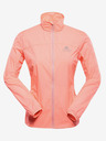ALPINE PRO Dámská ultralehká bunda s úpravou dwr ALPINE PRO SPINA neon salmon