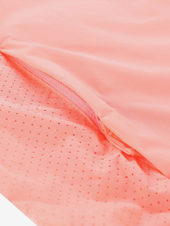 ALPINE PRO Dámská ultralehká bunda s úpravou dwr ALPINE PRO SPINA neon salmon