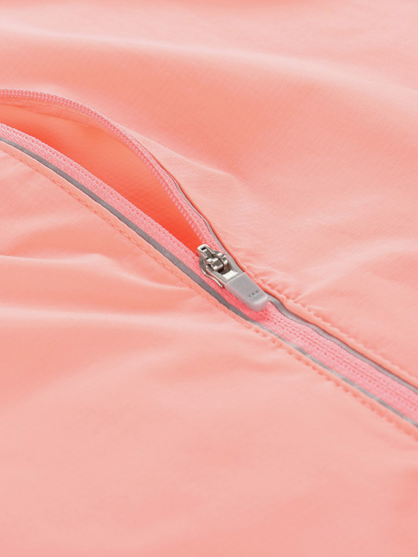 ALPINE PRO Dámská ultralehká bunda s úpravou dwr ALPINE PRO SPINA neon salmon