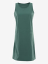 ALPINE PRO Dámské rychleschnoucí šaty ALPINE PRO COLEENA myrtle