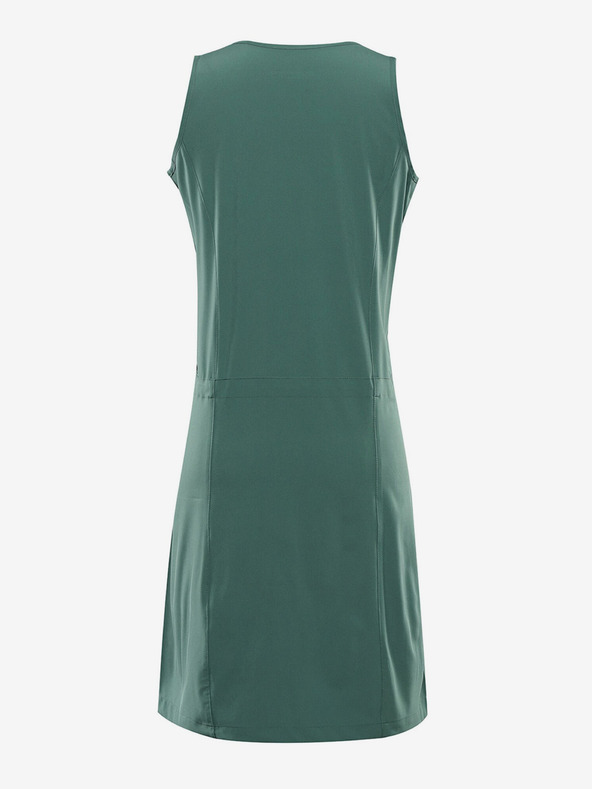 ALPINE PRO Dámské rychleschnoucí šaty ALPINE PRO COLEENA myrtle