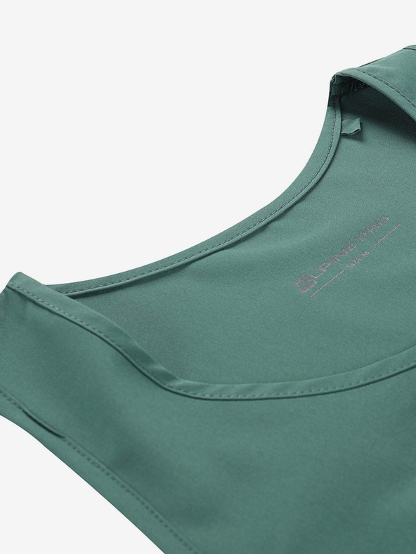 ALPINE PRO Dámské rychleschnoucí šaty ALPINE PRO COLEENA myrtle