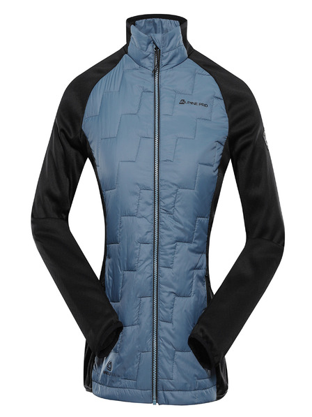 ALPINE PRO Dámská mikina s merino výplní ALPINE PRO JORWA modrá