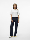 Vero Moda Bílé dámské tričko Vero Moda Demi