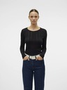 Vero Moda Černé dámské tričko Vero Moda Lisa