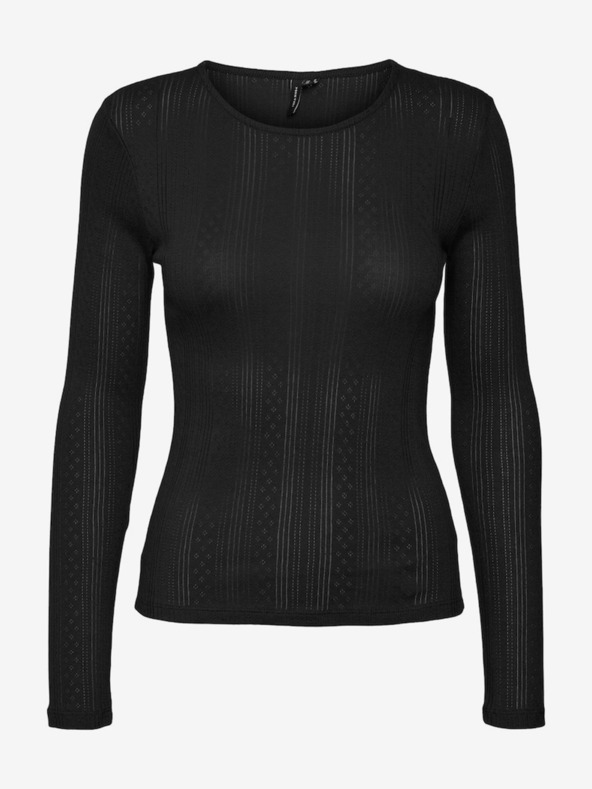 Vero Moda Černé dámské tričko Vero Moda Lisa