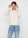 Vero Moda Krémový basic svetr VERO MODA Doffy