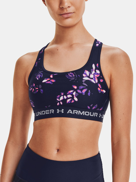 Under Armour Dámská podprsenka Under Armour Crossback Mid Print