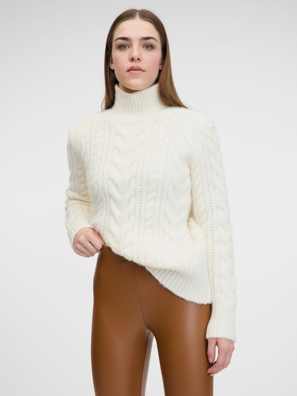 Orsay Hnědé dámské legíny ORSAY