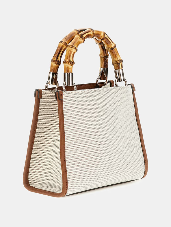 Guess Hnědo-krémová kabelka Guess